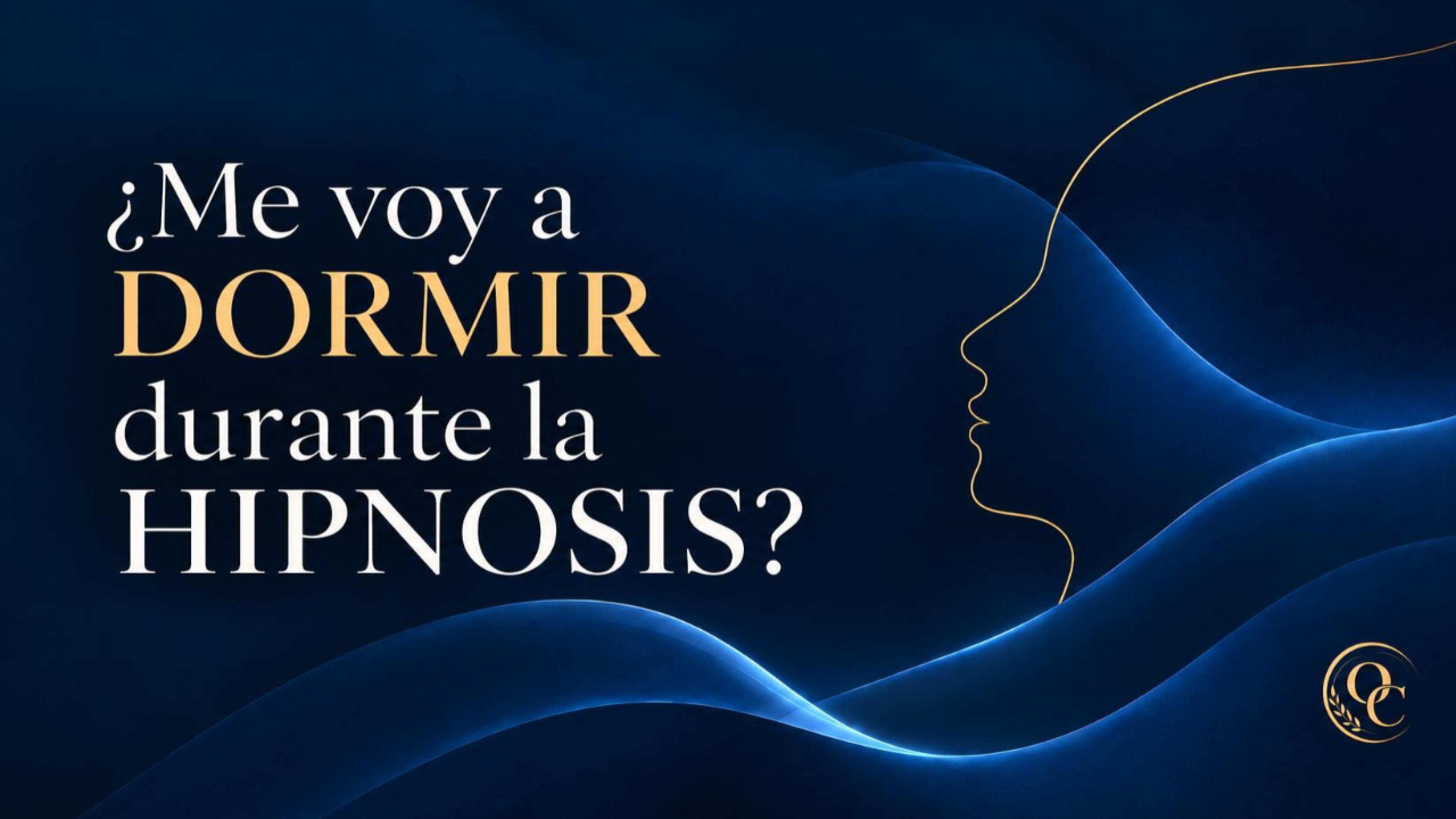 ¿Me voy a dormir durante la hipnosis?